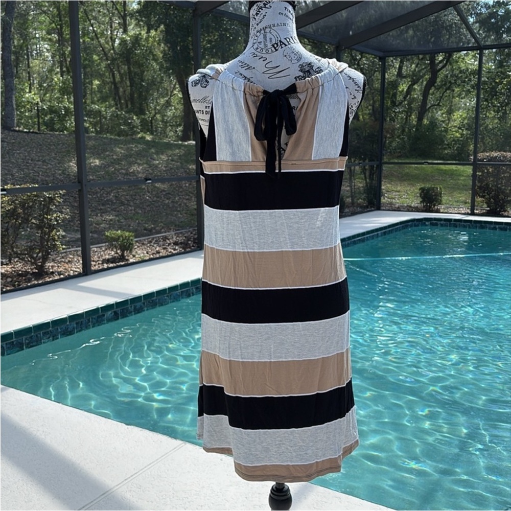 Dress summer vacay sleeveless Swimsuit cover beach lake , Spense Sz PL